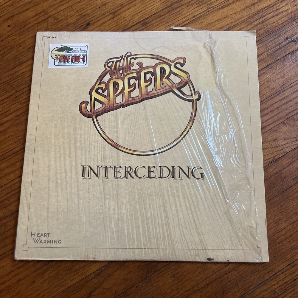 The Speers Interceding LP vintage southern gospel